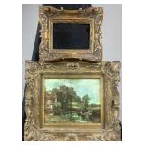Decorator wall art and frame, 9'-13' high