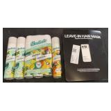 2- Batiste dry shampoo 3 pack 3.81 oz per bottle.