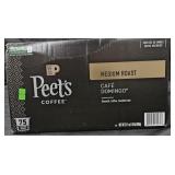 Peet's Coffee keurig cups 75 count