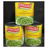 3 furmanos fancy cut green beans 101oz