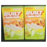 2 built sour puff 13ct protein snacks