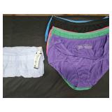 Women's size 5X pants and size 13 panties.