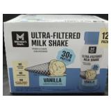 12pk vanilla milk shakes.