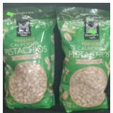 2 Roasted pistachios 3lb bags