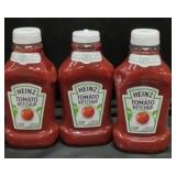 3 heinz ketchup 44oz