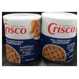 2 crisco shortening 6lb cans