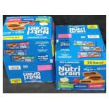 2 36ct kellogs nutri grain variety pk bars