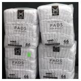 4 total protection pads for woman 66ct