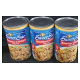 3 Sweet sue boneless chicken w broth 50oz cans