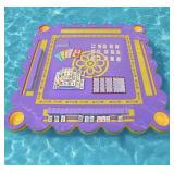 3-in-1 Floating Game Mat: Mahjong, Rummi Cube,