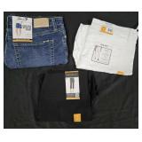 Women's size 12 jean shorts and pants. New w/
