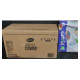 Njoy coffee creamer 8-16oz box. Pure organic