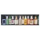 Bath and Body Works hand soaps. 13 bottles
