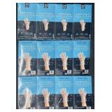 12 boxes of Disposable Food Gloves 500 gloves per