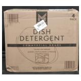 Dish detergent 4 1gal bottles box
