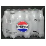 Diet Pepsi 24pk bottles 16.9oz