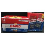 12pk David's sunflower seeds 63oz box. 24ct