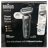 Braun series 7 shaver kit not tested/not checked