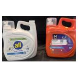 2 - 1.53 gallons of laundry detergent.