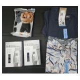 Men's size Large shirt, pants and boxer briefs.