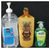 Hand sanitizer 67.6oz. Garnier whole blends