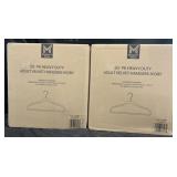 2- Heavy Duty Adult Velvet Hangers 50ct per box