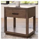 Marlow Solid Wood 1-Drawer End Table