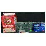 Idahoan box mashed potatoes 65 servings 3.25lb.