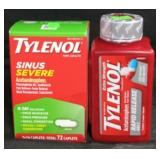 Tylenol sinus severe 72ct tablets. Extra strength