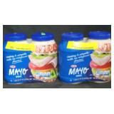 2 2pk 30oz kraft mayo jars