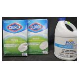 2- Clorox Toilet Bowl tabs 6 count each. Liquid