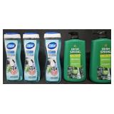 3- Dial body wash 16oz each. 2- Irish Spring body