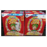 2 2pk lucky charms box cereal