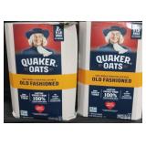 Quaker oats 2x5lbs bags 10lb boxes ea