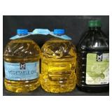 2 3qt vegetable oil  3L olive oil
