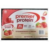 15pk premier protein shakes strawberries and