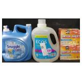 Snuggle blue sparkle fabric conditioner 1.38gal.
