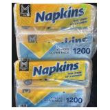 Napkins 1-ply 2200 ct