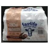 Fairlife 12pk bottles chocolate shakes