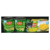 2 del monte green beans 101oz cans. 8pk whole