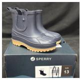 Sperry rain boot boys size 13