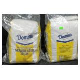 2 10lb bags domino sugar