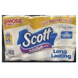Scott one-ply toilet paper 45 rolls
