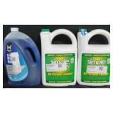 100oz liquid dish soap. 2 simple green cleaner