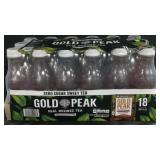 18pk gold peak tea zero sugar