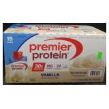 15pk premier protein vanilla shakes bottles