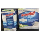 4 refillable containers moister absorb damprid.