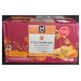 Colombian coffee cup pods