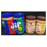 2pk  Jiffy extra crunchy peanut butter 48oz ea 2