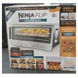 Ninja flip toaster oven and air fryer. Non tested